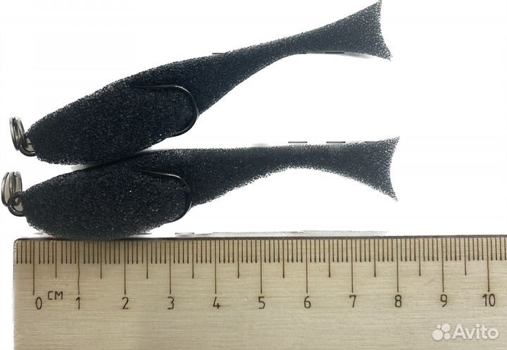 Поролоновые рыбки контакт, 8 см, 3 штуки