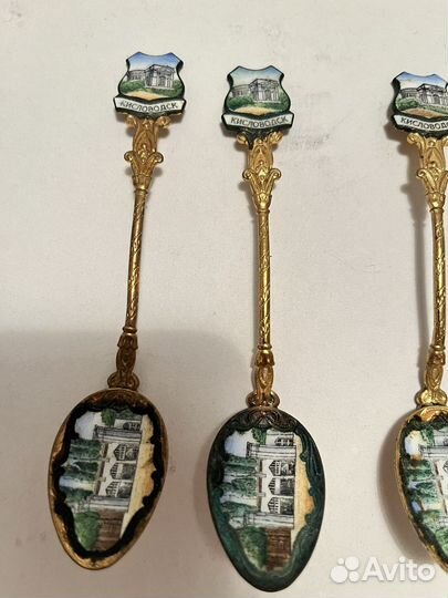 Коллекционная ложка Кисловодск сувенир СССР