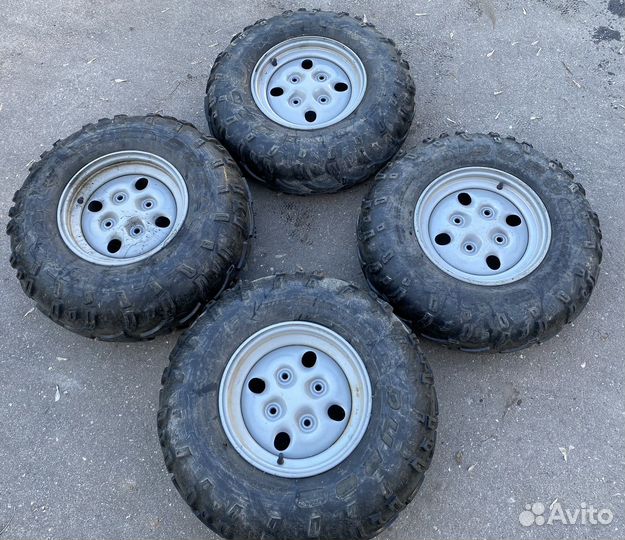 Колеса в сборе с резиной Arctic Cat R12 4x115