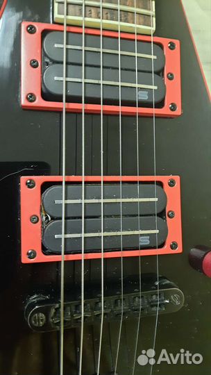 Jackson kvxt seymour duncan jupiter rails