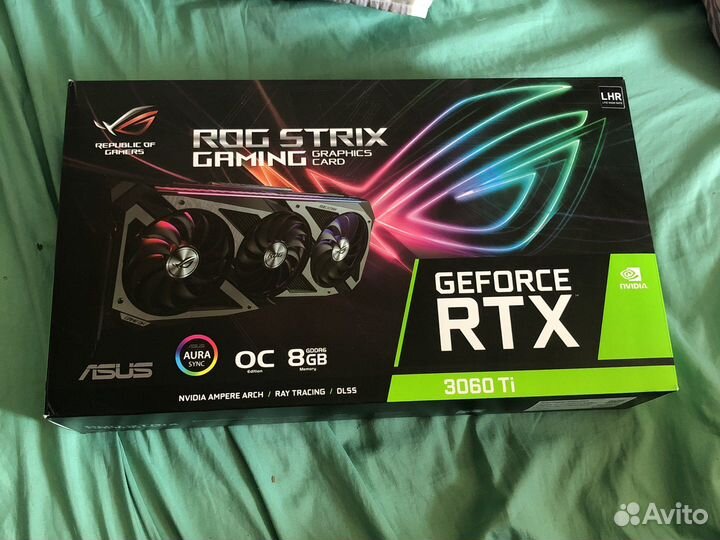Asus rog strix geforce rtx 3060 ti LHR