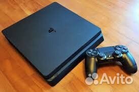 Sony PS4 slim (как новая)