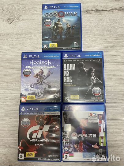 Игры для приставки PS 4