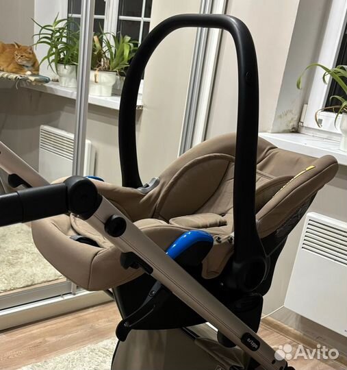 Автолюлька anex+база isofix