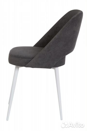 Стул эрика белый/тк. Десерт 13 серый