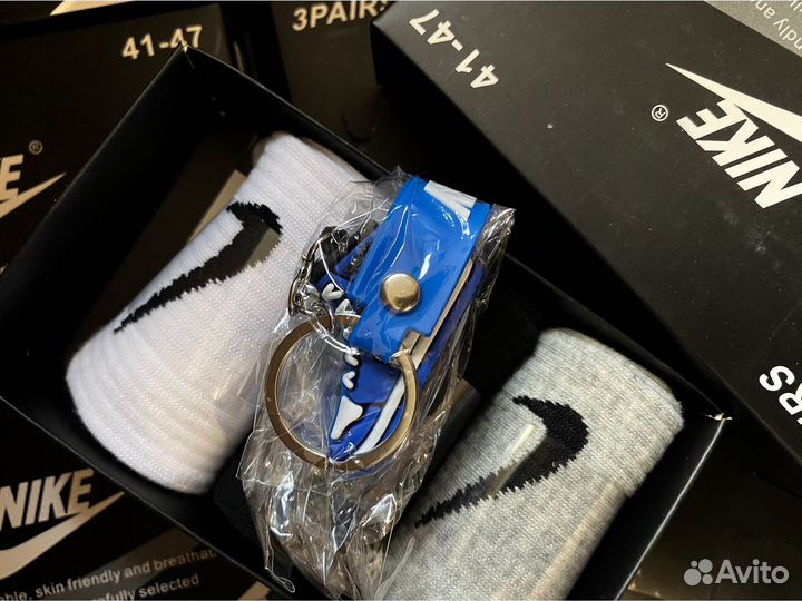 Носки Nike с брелком оптом