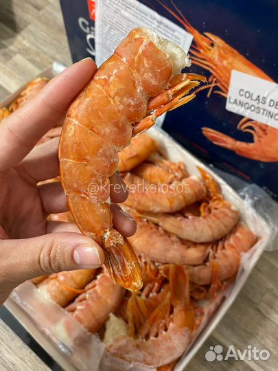 Лангустины 2кг без льда