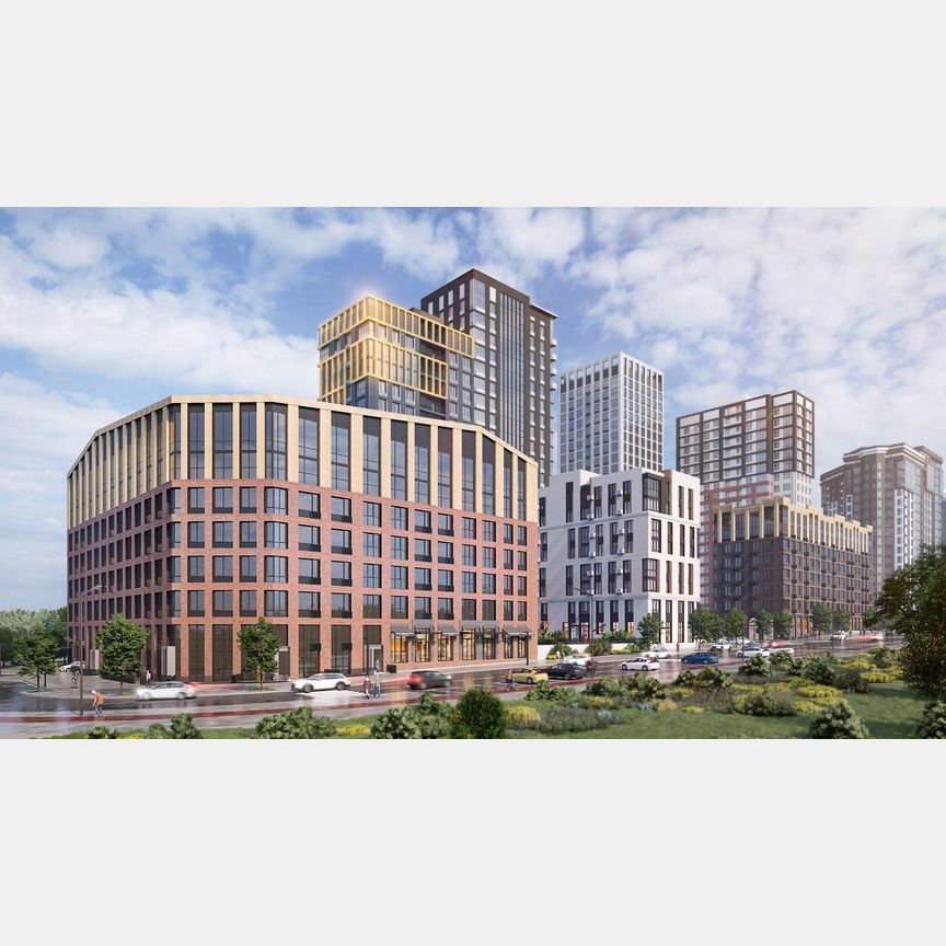 2-к. квартира, 72,7 м², 7/23 эт.