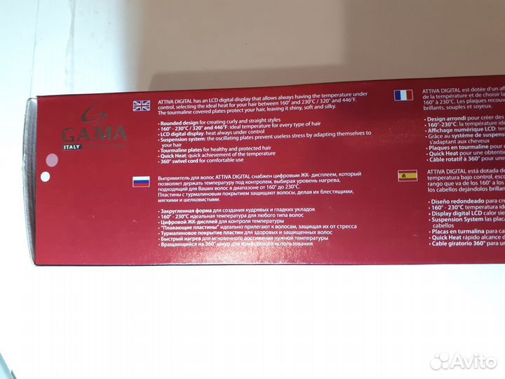 Выпрямитель для волос Ga.Ma Attiva Digital