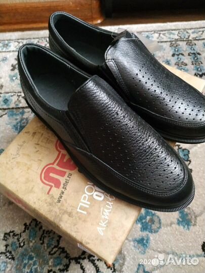 Ботинки кожаные