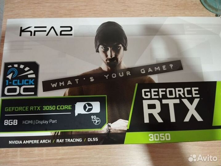 Новая Nvidia geforce RTX 3050