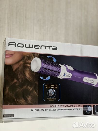 Фен щетка rowenta новая