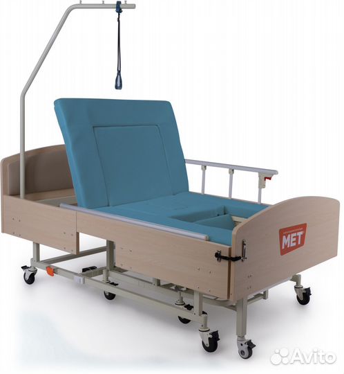 Кровать медицинская с креслом-каталкой