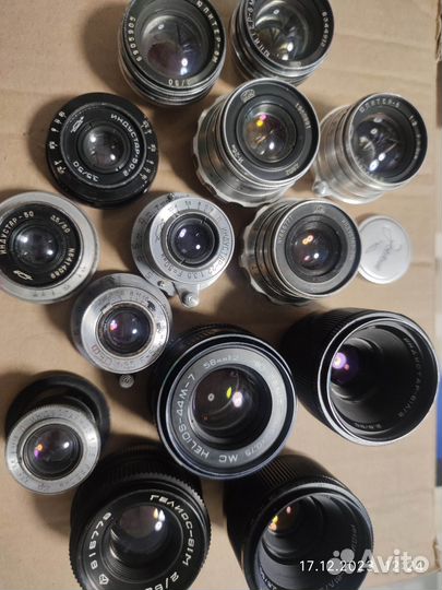 Объективы СССР м42 зенит гелиос идустар