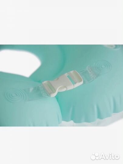 Круг надувной на шею для купания новорожденных 0+