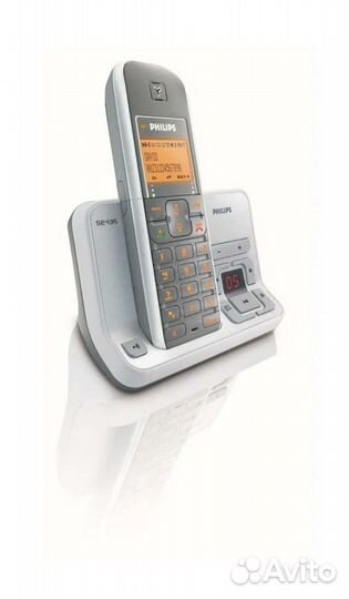 Philips se435 цифровой беспроводной телефон