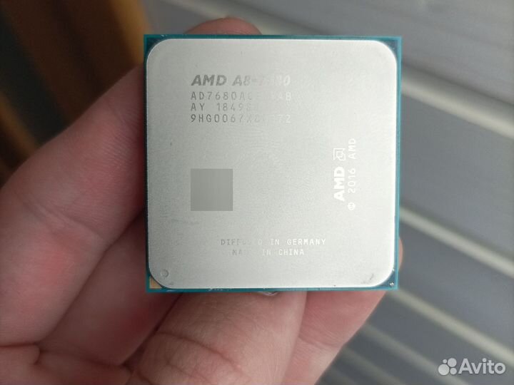 Процессор AMD A8-7680