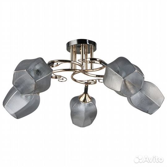 Люстра потолочная MW-light Акцент 5х40Вт E27 метал