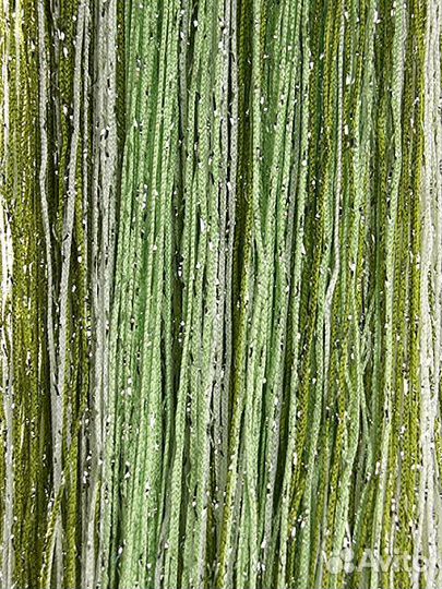 Шторы тюль нити кисея с люрексом разн цвета