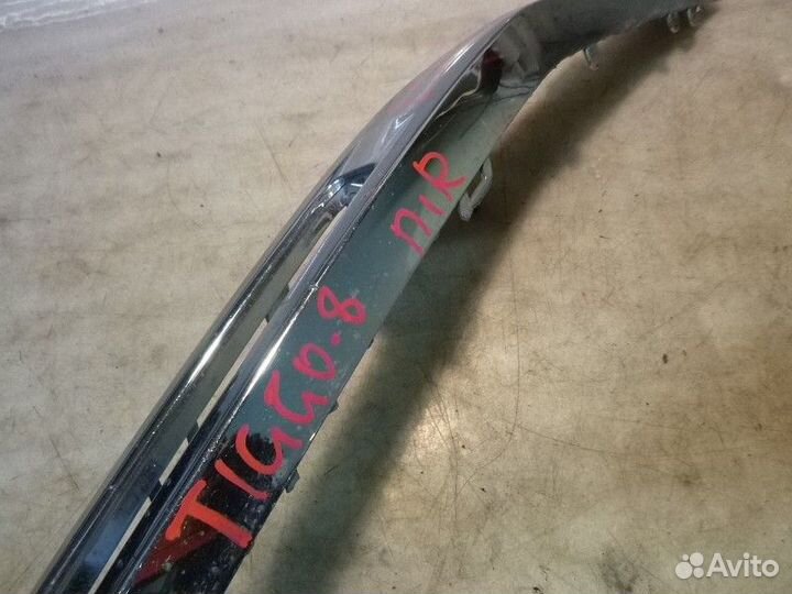 Решетка в бампер правая под птф chery tiggo tiggo 8 2019