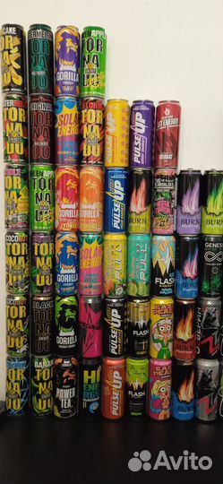 Банки из под энергетиков, без повтора