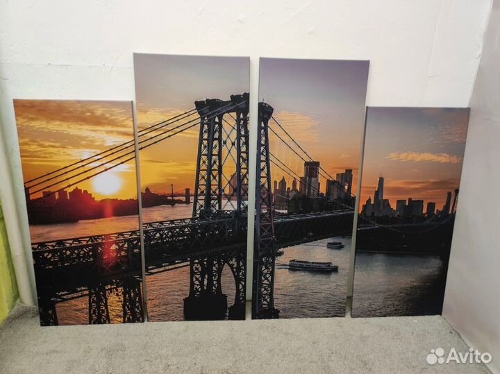 Печать на холсте