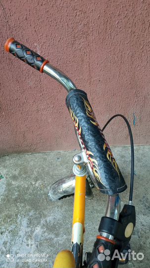 Детский велосипед с приставными колесами