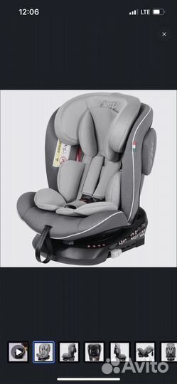Детское автокресло от 0 до 36