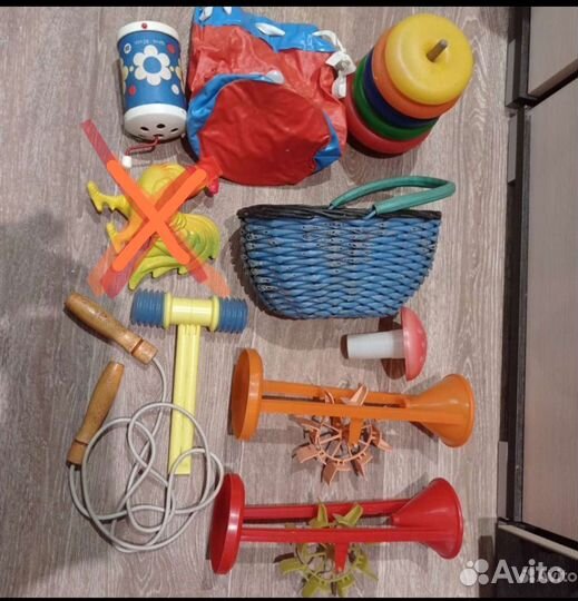 Детские игрушки СССР