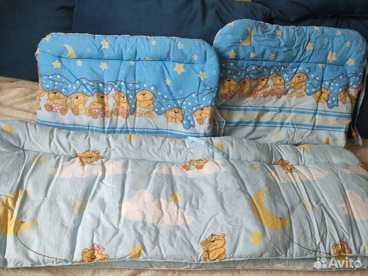 Бортики в детскую кроватку