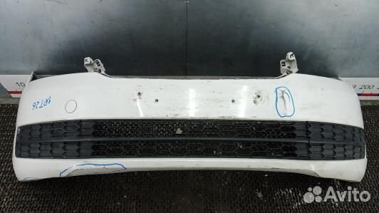 Бампер передний skoda rapid (1RT26G501)