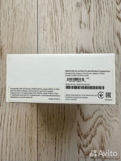 Б/У Беспроводные наушники Apple AirPods Pro