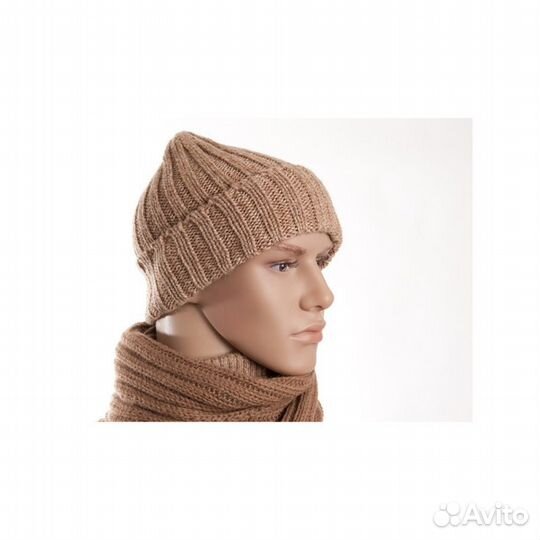 Шапка из натурального верблюжьего пуха