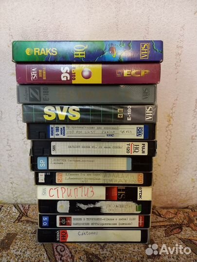 VHS Эротика Видеокассеты