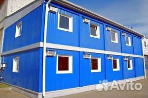 Модульные здания из сэндвич-панелей