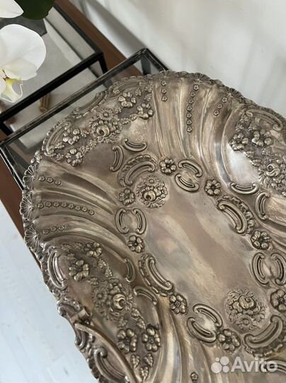 Старинная ваза для фруктов/блюдо. Англия