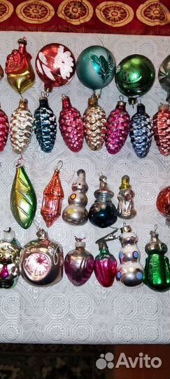 Елочные игрушки СССР Цена за все