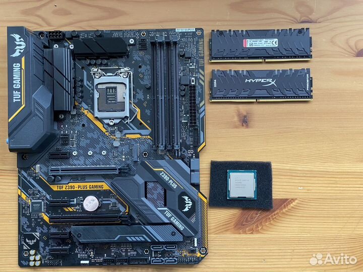 Процессор i9-9900K + Asus Z390 + DDR4 3200