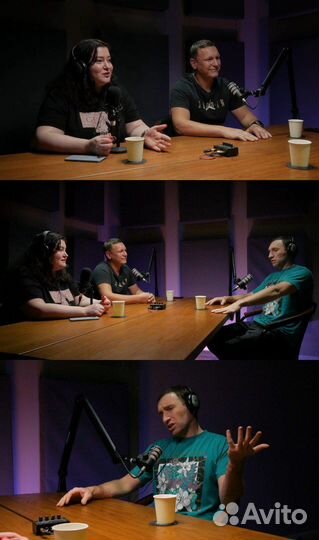 Запись подкастов, аренда подкаст студии