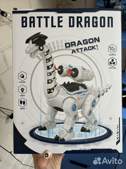 Интерактивный динозавр