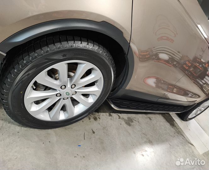 Пороги Land Rover Discovery 04-16 гг