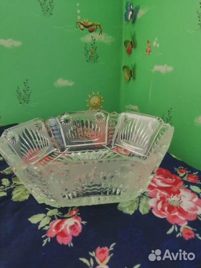 Хрустальная посуда СССР