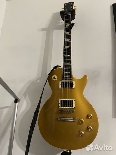 Gibson les paul classic gold top