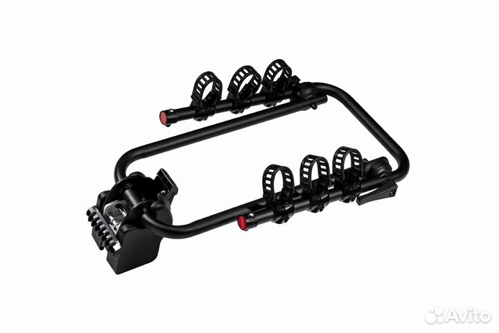 Велобагажник на фаркоп Rollster, 3 велосипеда