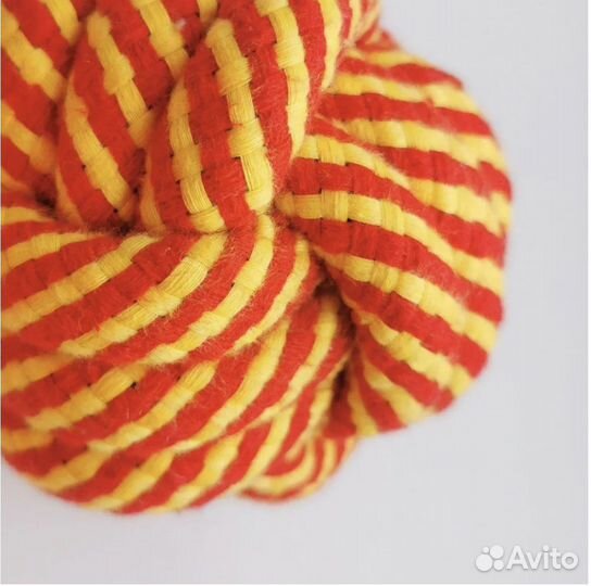 Игрушка для собак / мяч плетенный для собак