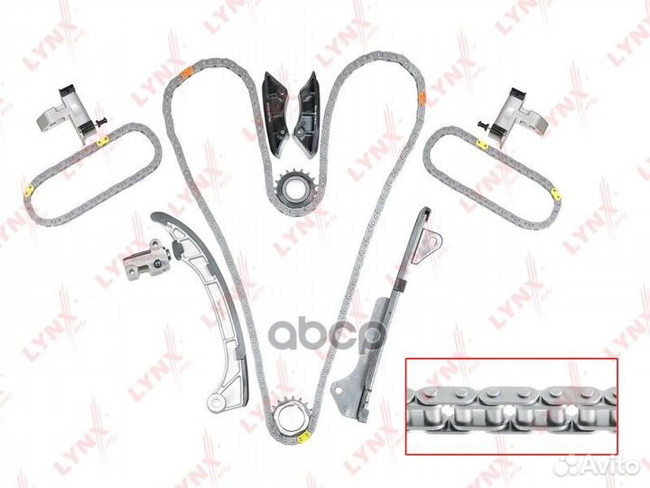 Комплект цепи грм TK0060 lynxauto