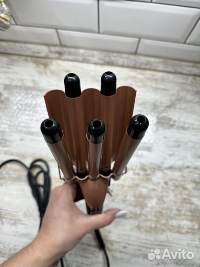 Плойка для волос пять волн