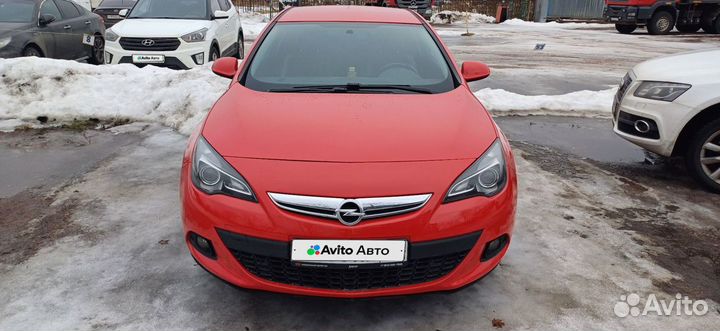 Opel Astra GTC 1.4 AT, 2014, 115 000 км