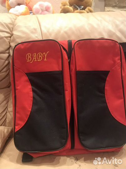 Сумка - трансформер для мамы и малыша. Переноска