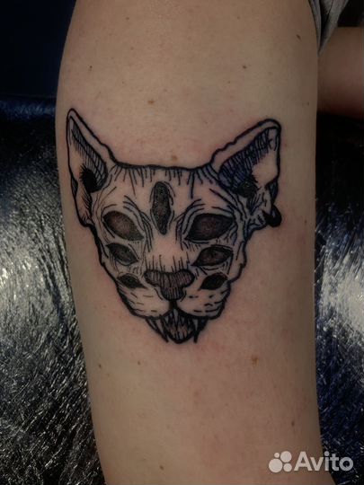 Модель на татуировку